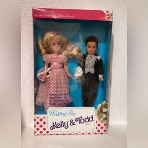 Barbie Wedding Day Collection Gift Set. Flower girl & ring bearer